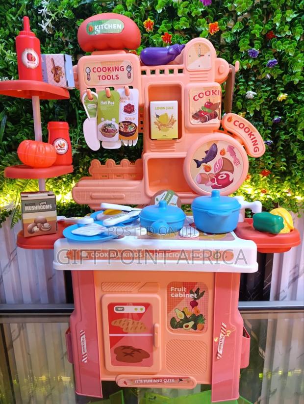 46 Pieces Spraying Kitchen Set For Kids - main view