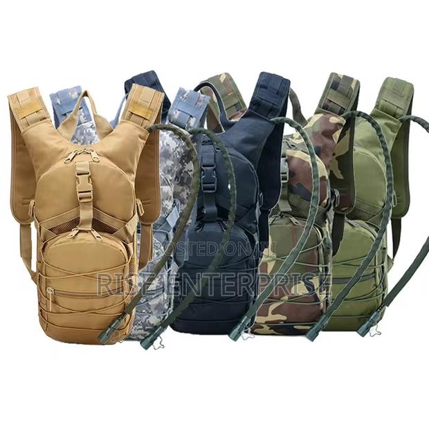 Hiking Hydration Backpack With 3litre Waterbladder Camel Bag