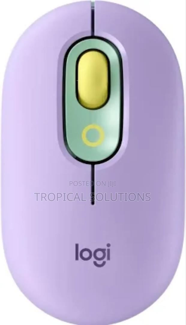 Logitech Wireless Pop Mouse With Customizable Emoji - thumbnail 3