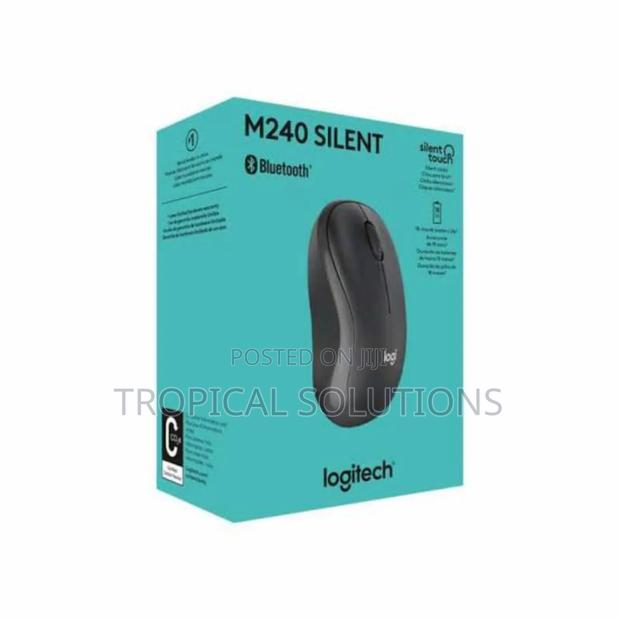 Logitech M240 Silent Wireless Mouse Graphite - main view