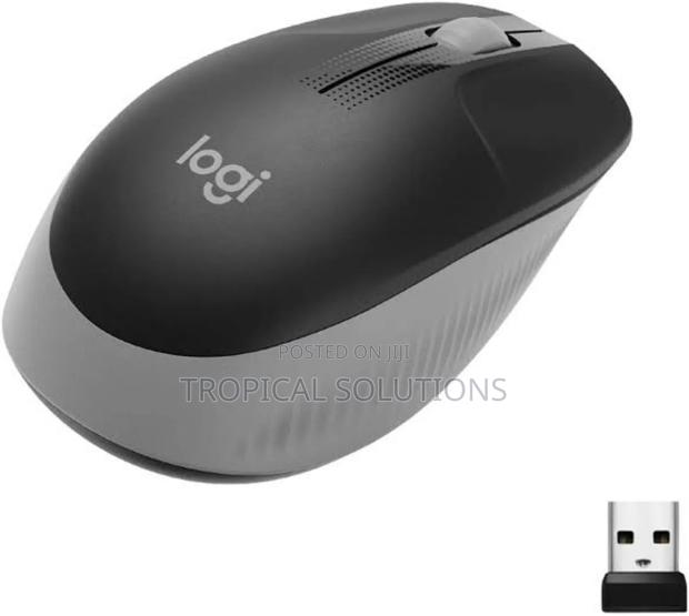 Logitech M191 Wireless Full Size Mouse Mid Grey M191 - main view