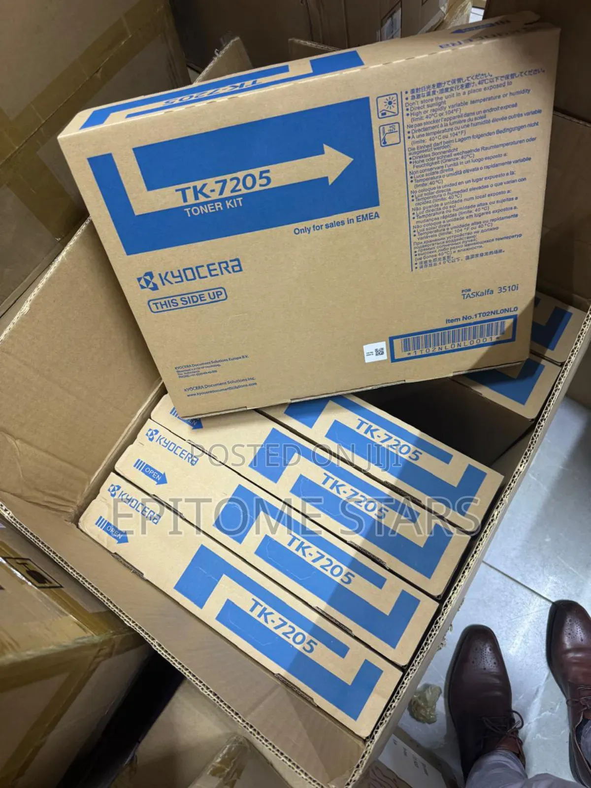 Kyocera Taskalfa 3510i Toner Tk7205 Yield Above 35,000 Pages