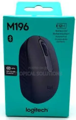 Logitech M196 Bluetooth Mouse Graphite