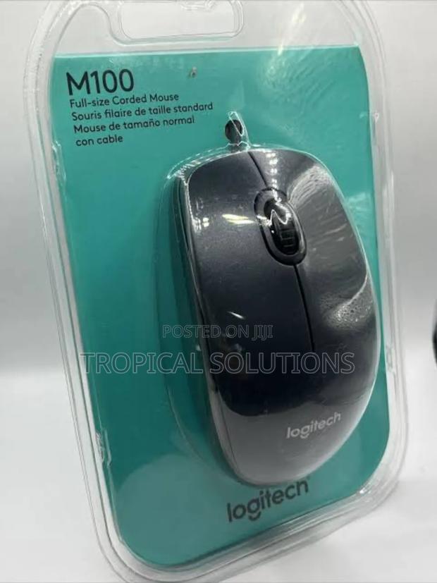 Logitech M100 Mouse Black// Logitech M100 - main view