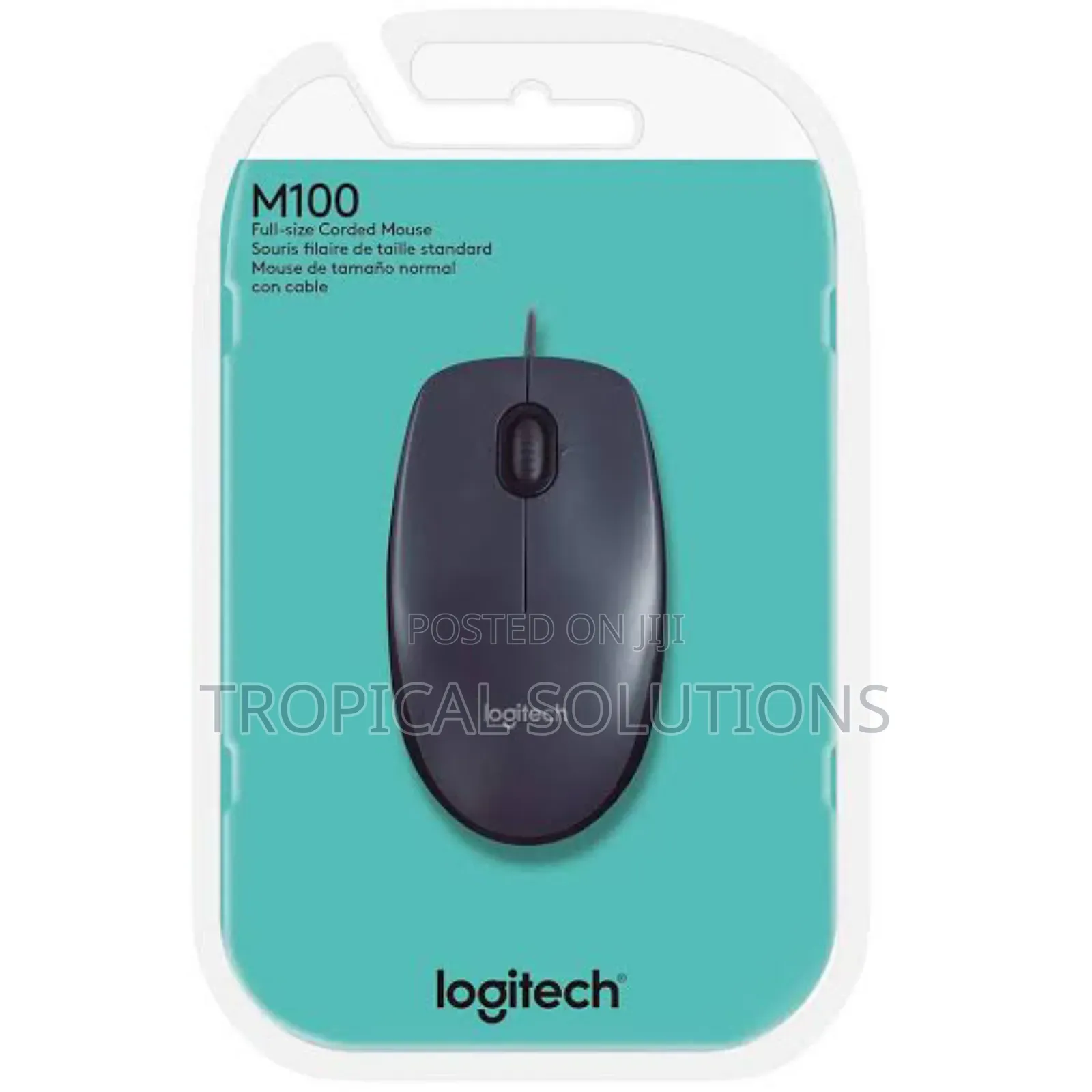 Logitech M100 Mouse Black// Logitech M100