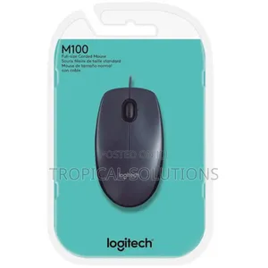 Logitech M100 Mouse Black// Logitech M100