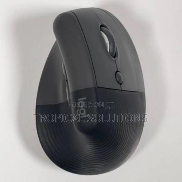 Logitech Lift Vertical Ergonomic Mouse Graphite - thumbnail 2