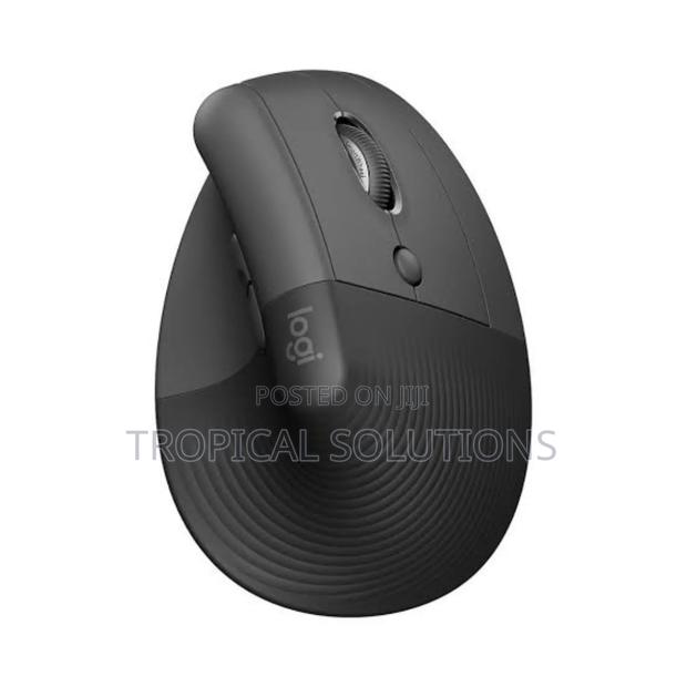Logitech Lift Vertical Ergonomic Mouse Graphite - thumbnail 4