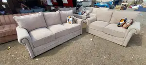 Grand Soft 5 Seater Sofa 3,2 Withthrow Pillows