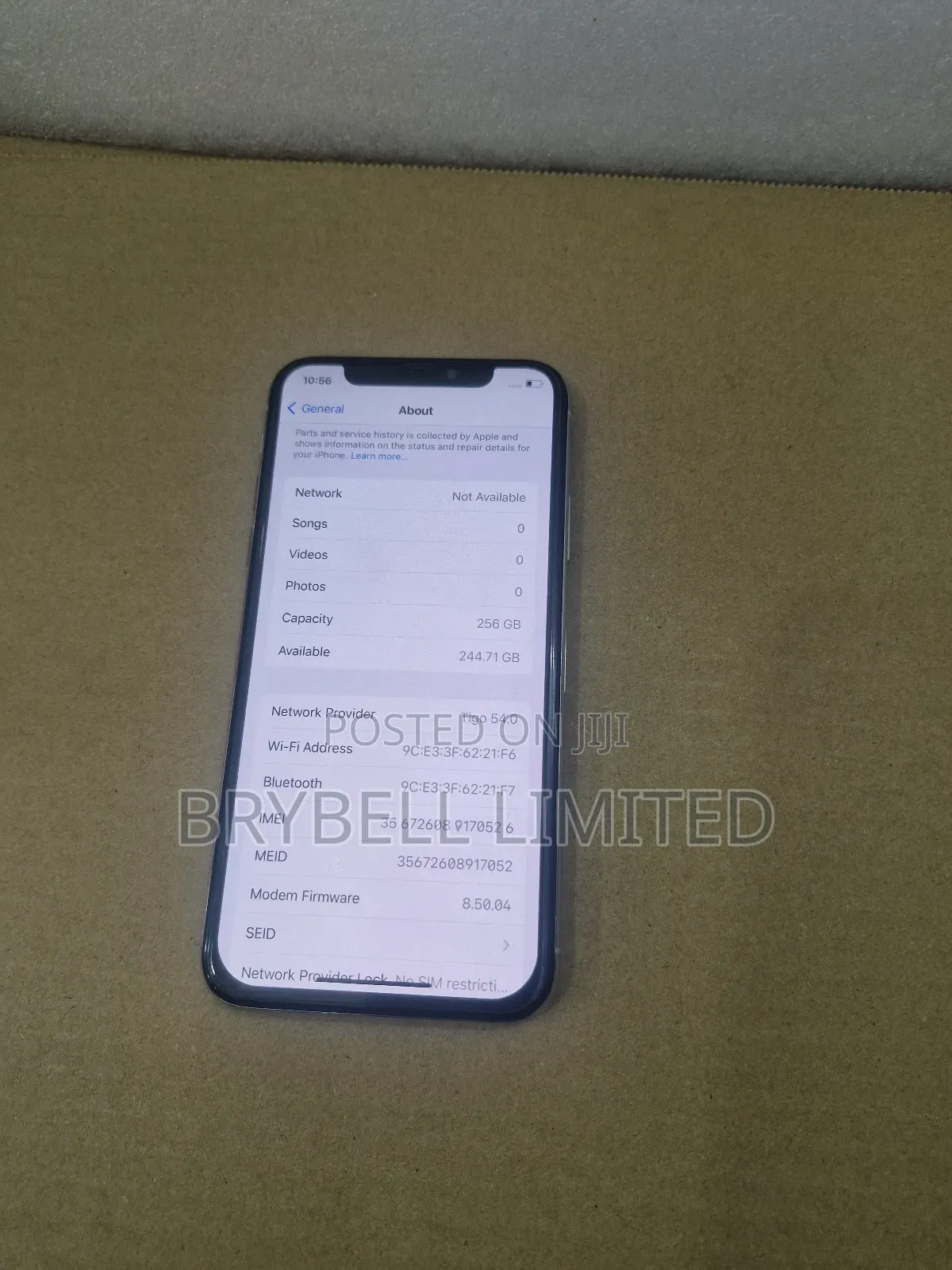 Apple iPhone X 256 GB White