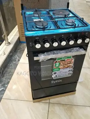 Synix 50 by 55 3+1 Free Standing Gas Cooker S50#55