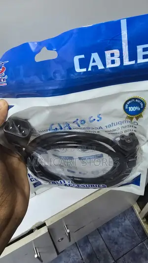C14 to C5 Power Adapter Cable Iec 320 C14 Male to C5 Female