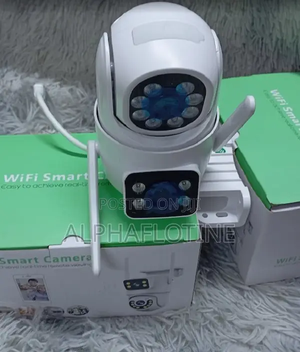 Icsee App-2.4ghz 4mp PTZ Dual Lens Wifi Smart Camera