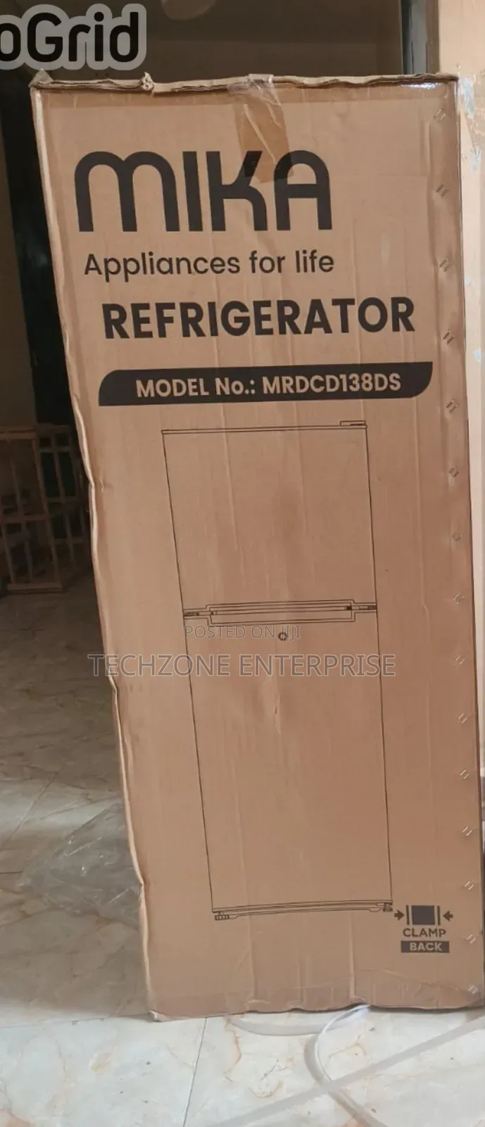 Mika Mrdcd138 138 Litres Double Door Refrigerator 