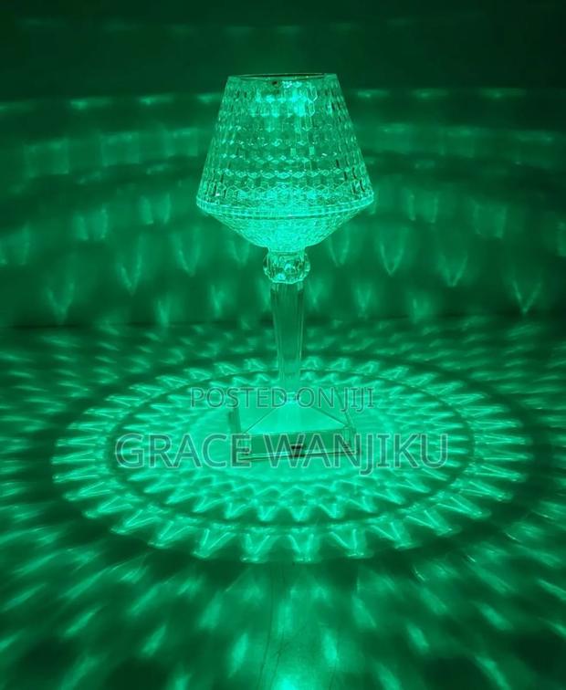 Rechargeable Rose Diamond Table Lamp*