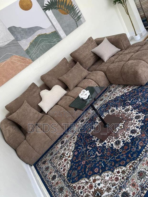 Handmade 6 Seater Bubble L Seat Sofa