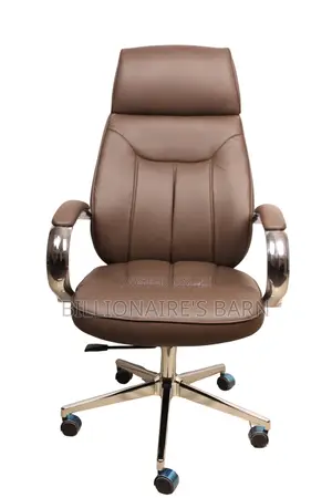 Office Chairs; Havard Pu Brown Leather Office Chair