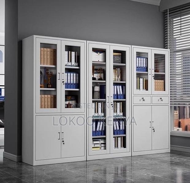 Office Cabinet : Office Utility Cabinet With Drawers - thumbnail 2