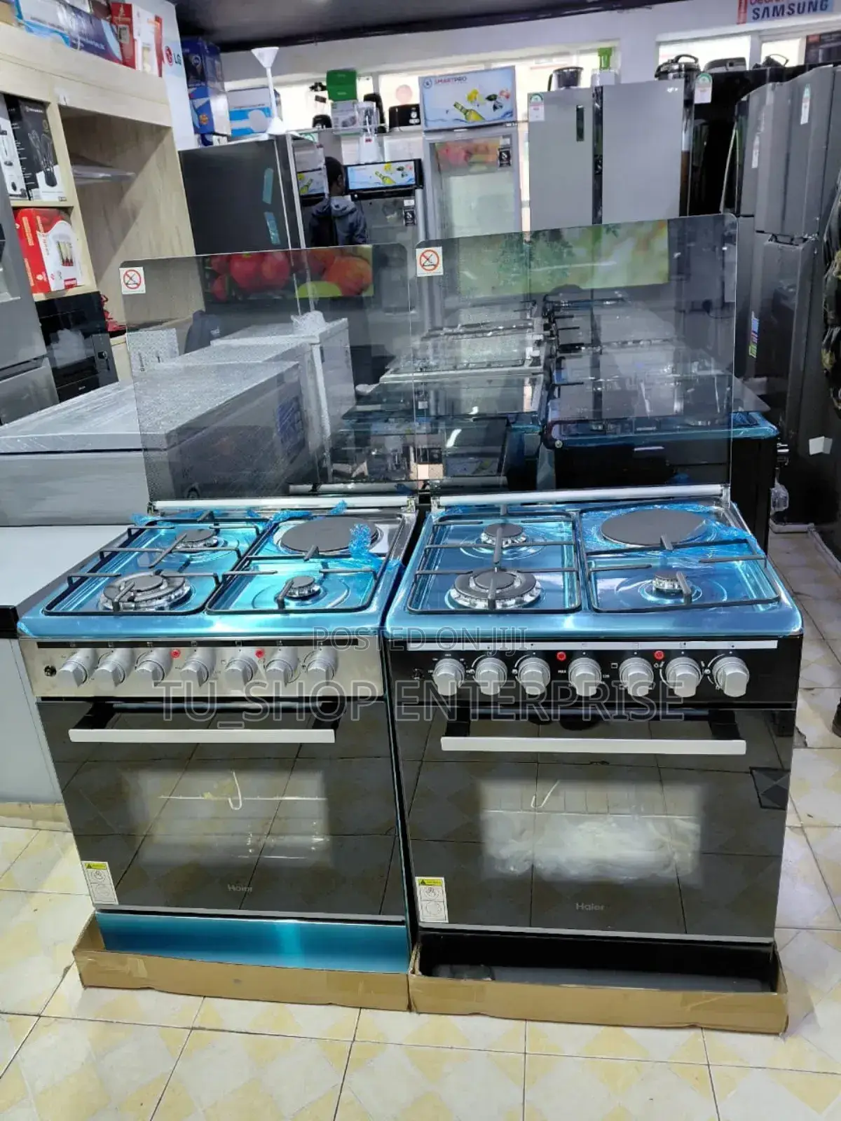 Haier 60 by 60 3+1 With Wok Burner and Gas Sensor
