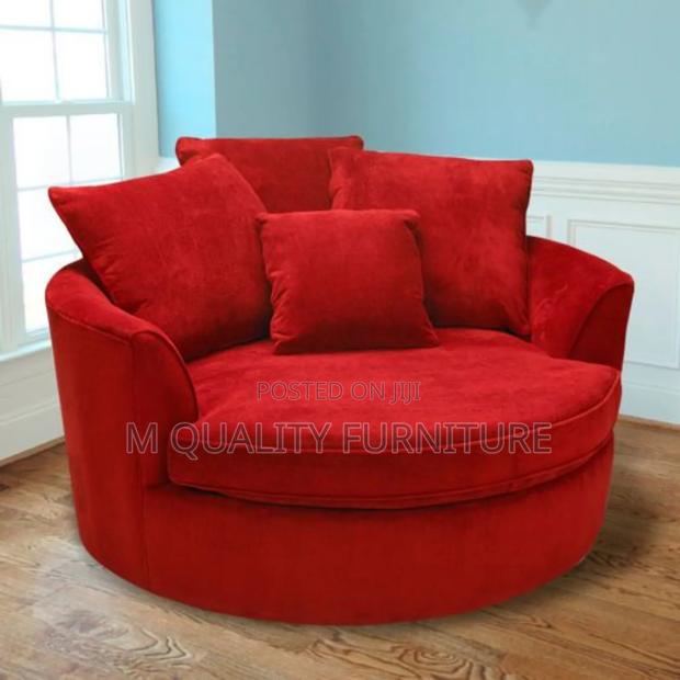 New Round Red Sofas