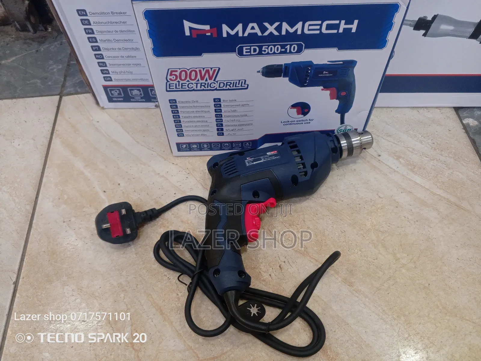 500w Maxmech Electric Drill