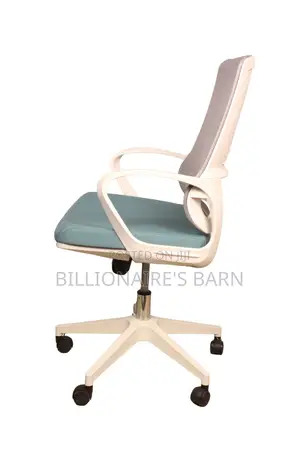 Chair;Modern Mesh White Chair With Adjustable Seat Height
