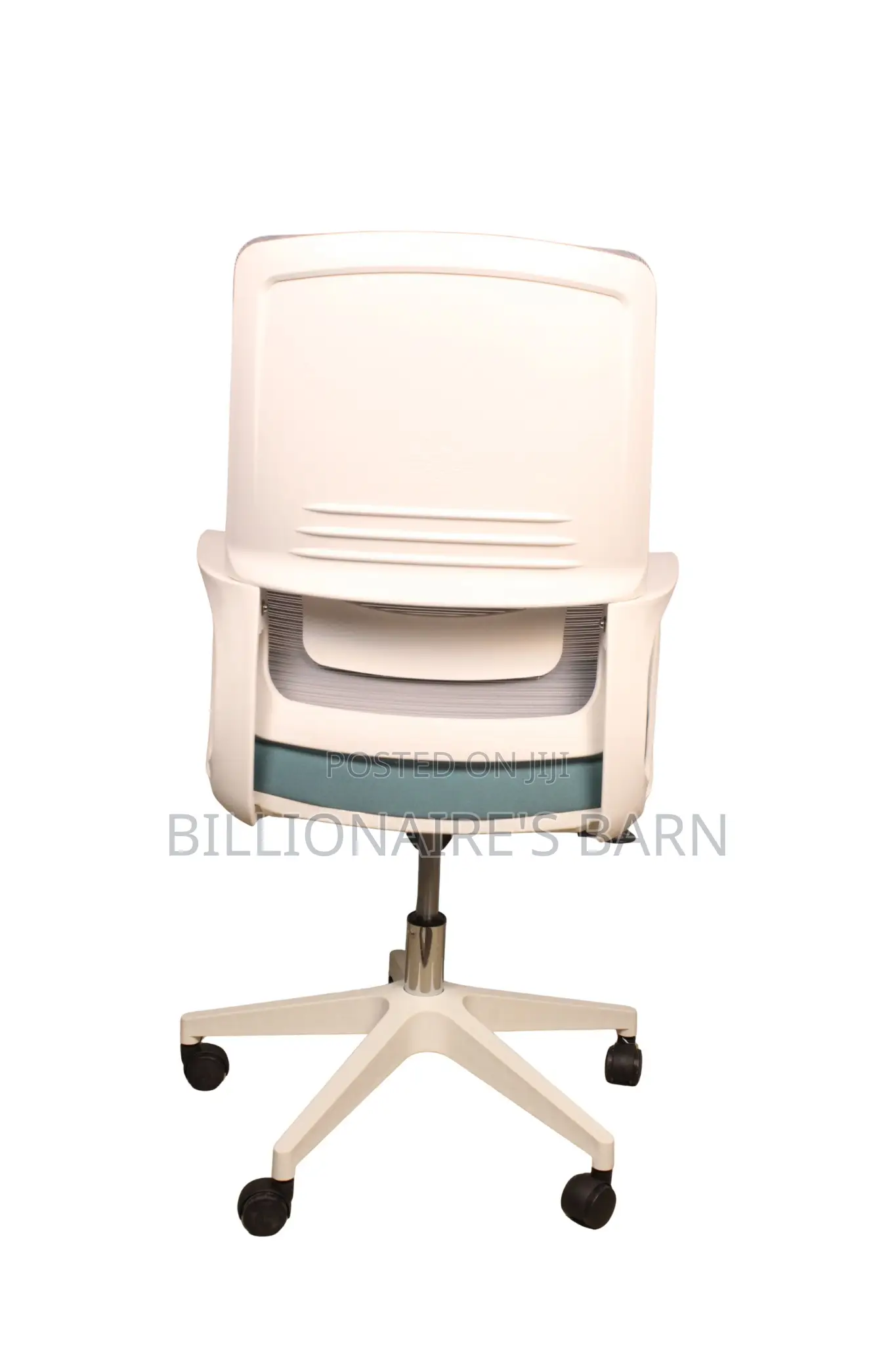 Chair;Modern Mesh White Chair With Adjustable Seat Height