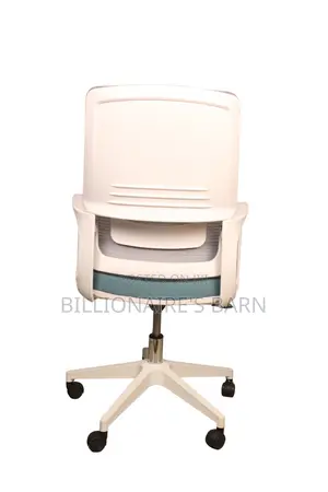 Chair;Modern Mesh White Chair With Adjustable Seat Height