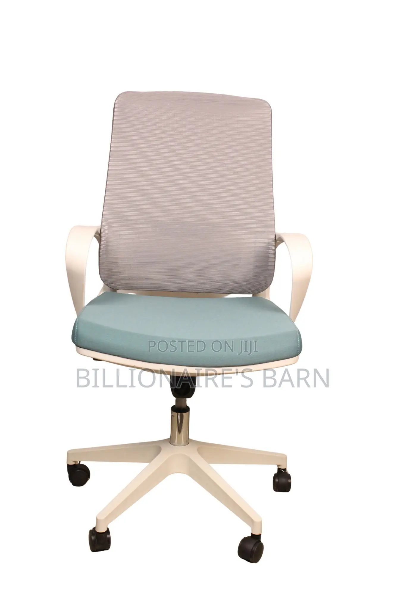Chair;Modern Mesh White Chair With Adjustable Seat Height
