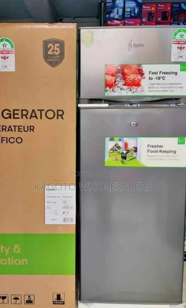 210 LTRS Syinix 2 Door Refrigerator With Dispenser #Sn4