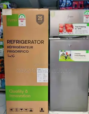 210l Syinix Two Door Refrigerator With Dispenser #Sn4