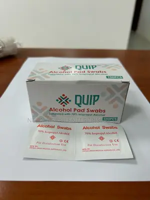 Alcohol Pad Swabs 70% Isopropyl Alcohol (100pcs)