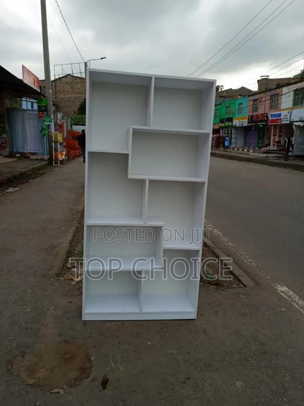 White, Bookshelves