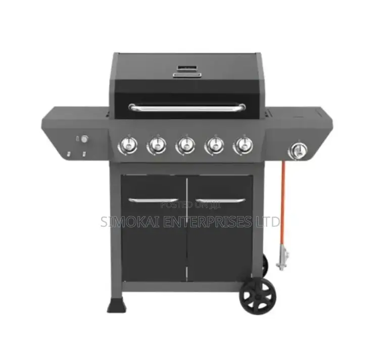 Megamaster Onyx Series 5 Burner Patio Gas Braai