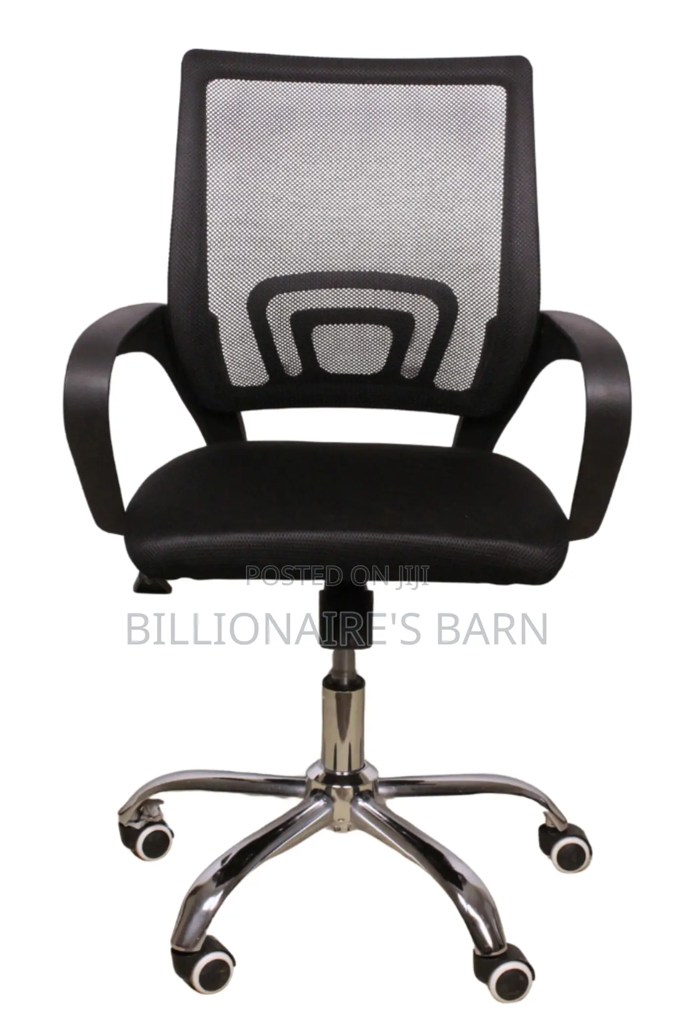 ;'Secretarial /Mesh/ Office Chair/Black