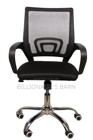 ;'Secretarial /Mesh/ Office Chair/Black
