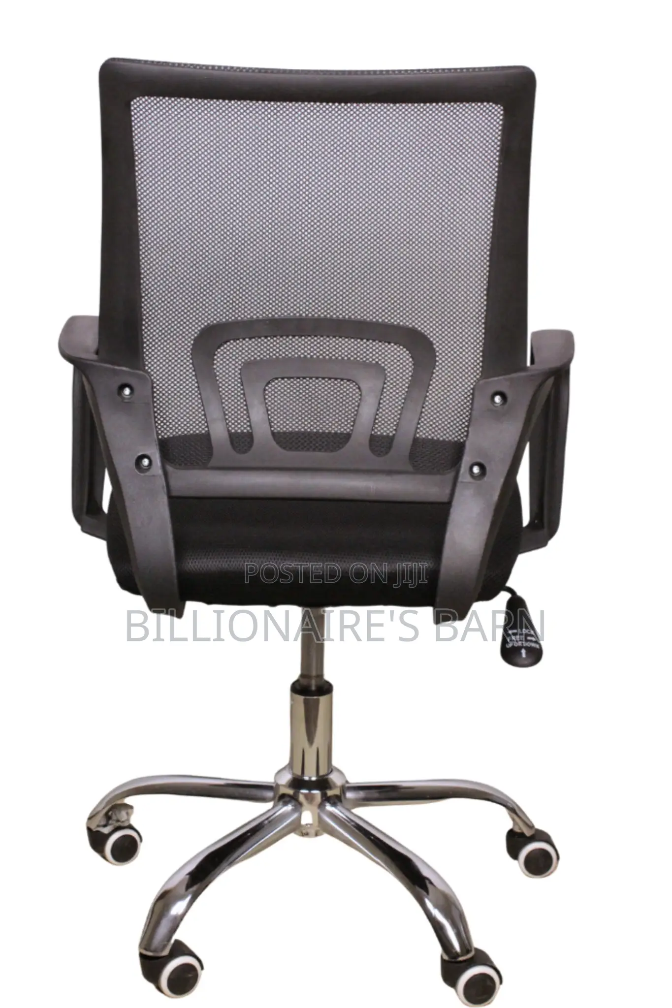 ;'Secretarial /Mesh/ Office Chair/Black