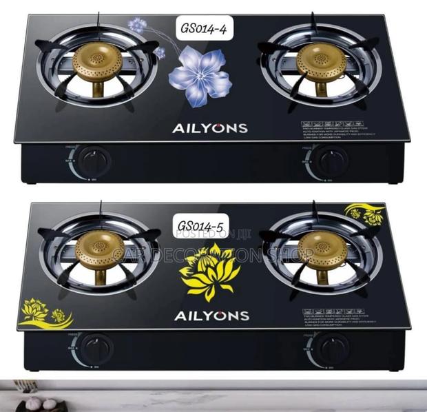 2burner Cooker With Glass Top Easily for Cleaning
