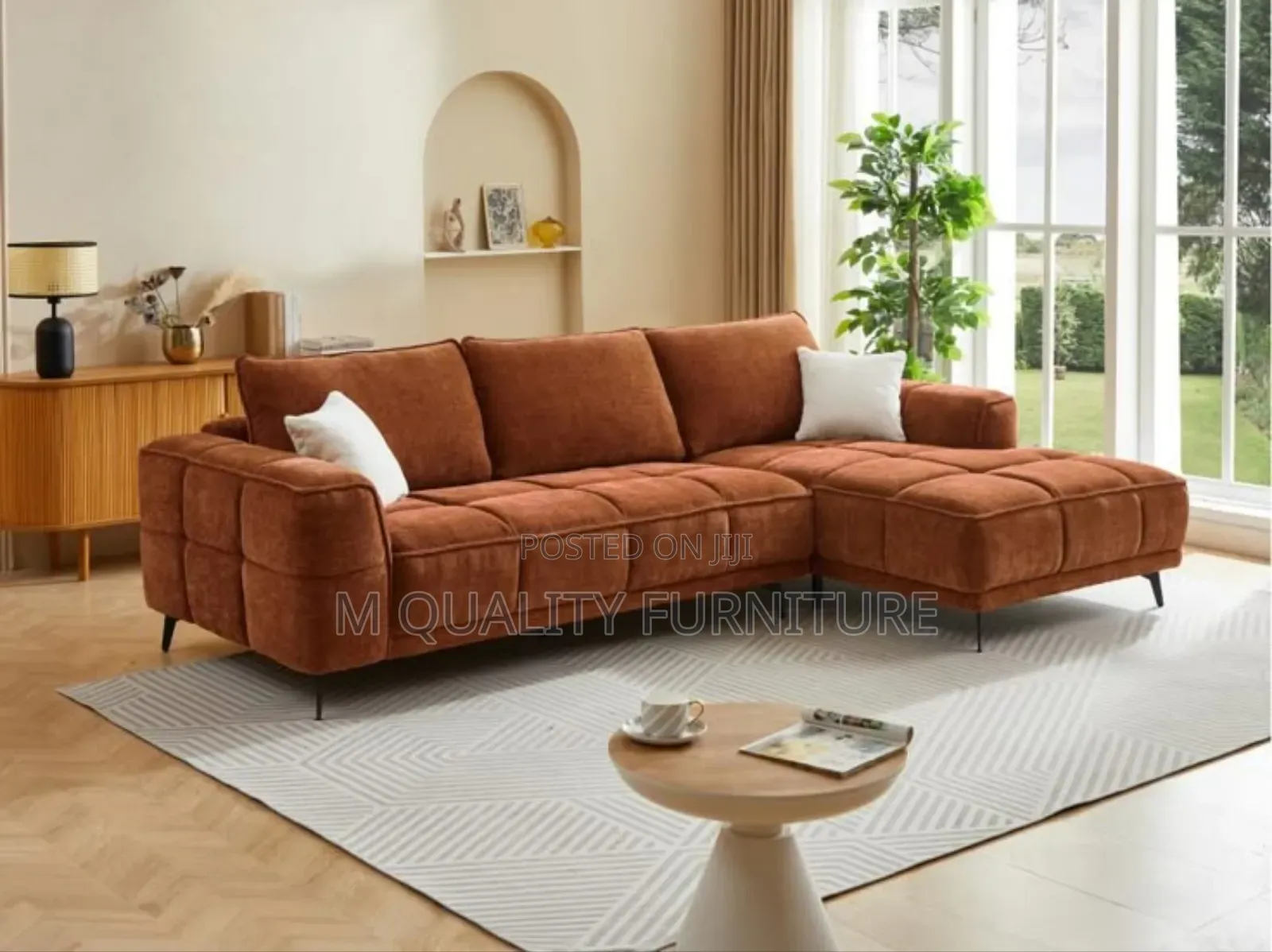 Orange Quality Modern Sofas