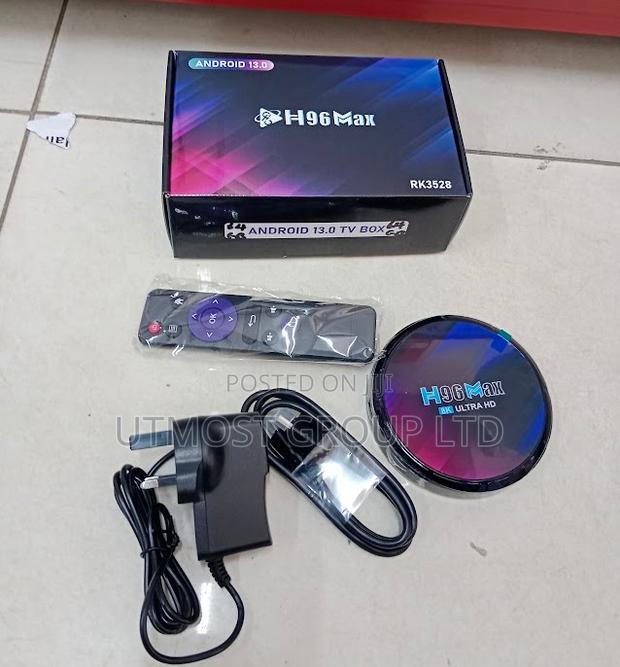 The Best H96 Max 64-Bit Android Tv Box 4gb/32gb - main view