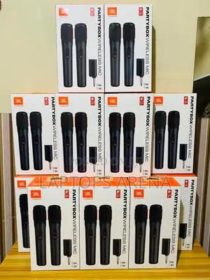 JBL Partybox Dual Wireless Handheld Microphone