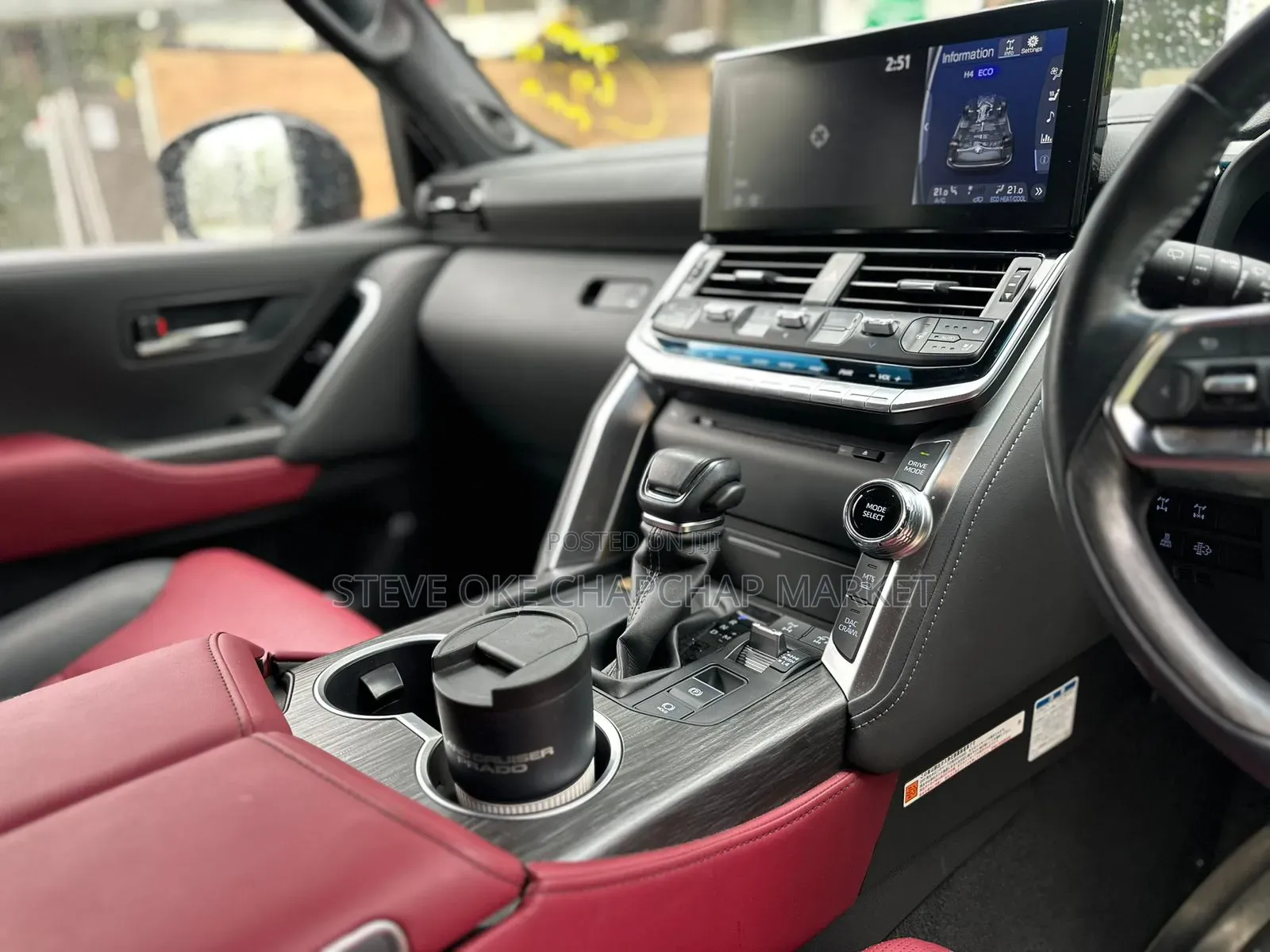 Toyota Land Cruiser 2024 Red
