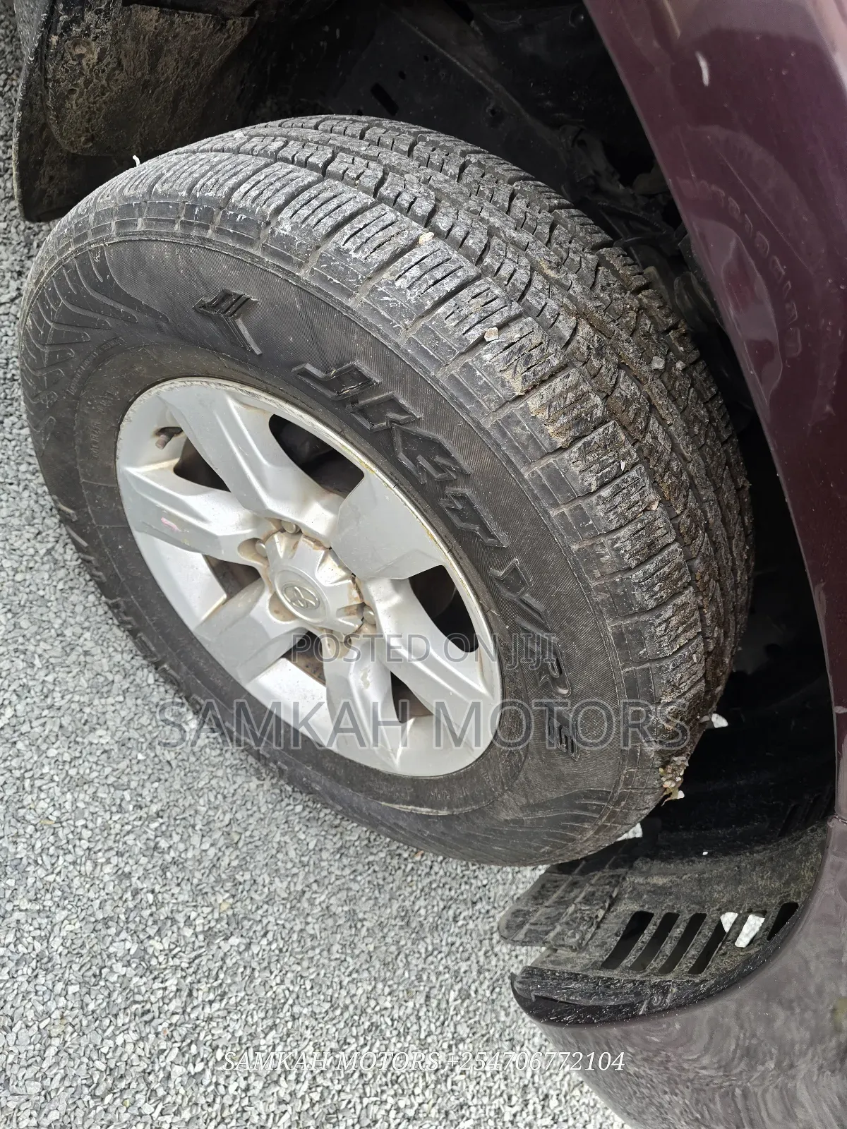 Toyota Land Cruiser Prado 2014 Purple