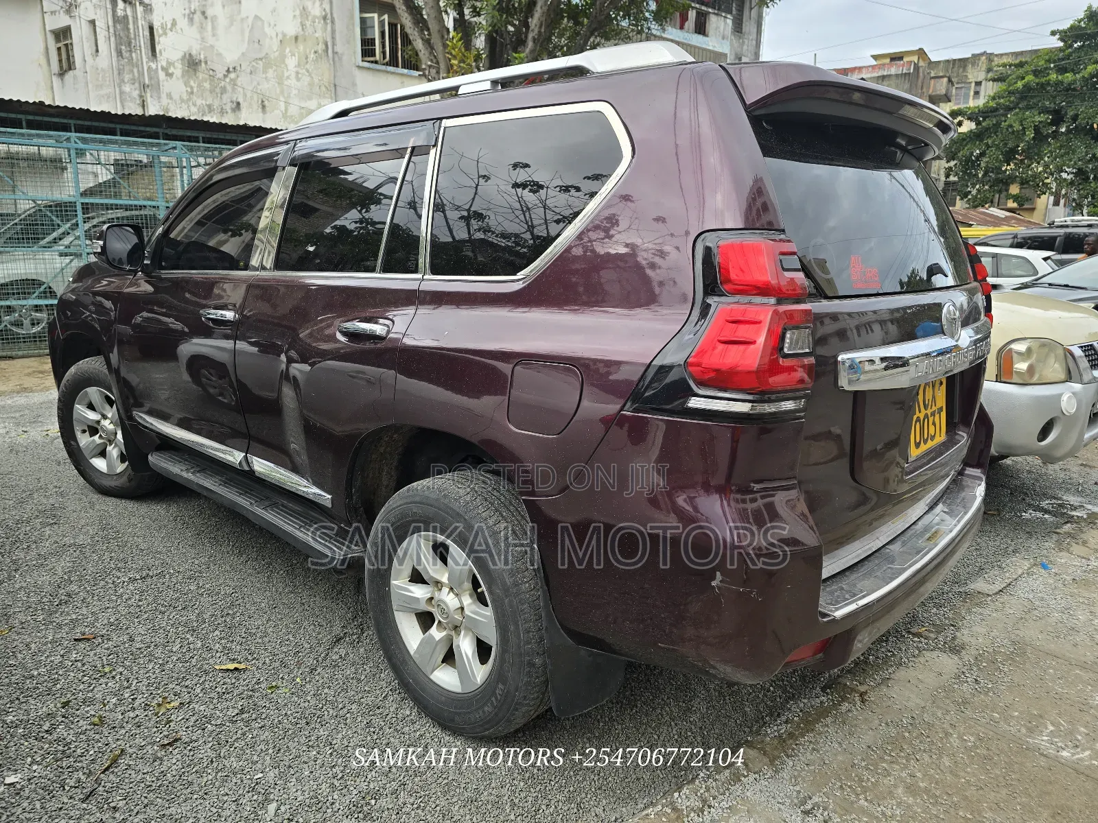 Toyota Land Cruiser Prado 2014 Purple