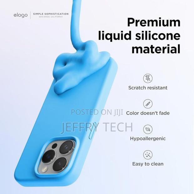 Sebuu iPhone 14 Pro Max (6.7 Inch) Silicone Cover - thumbnail 3