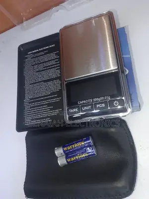 Portable Pocket Weighing Scale 0.01g to 500g Tare Function
