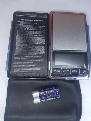 Portable Pocket Weighing Scale 0.01g to 500g Tare Function