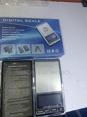 Portable Pocket Weighing Scale 0.01g to 500g Tare Function