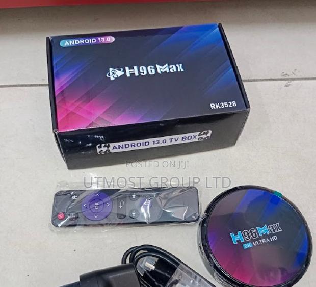 Android 9.0 Tv Box 4gb Ram 32gb Rom H96 With Dual Wi-Fi