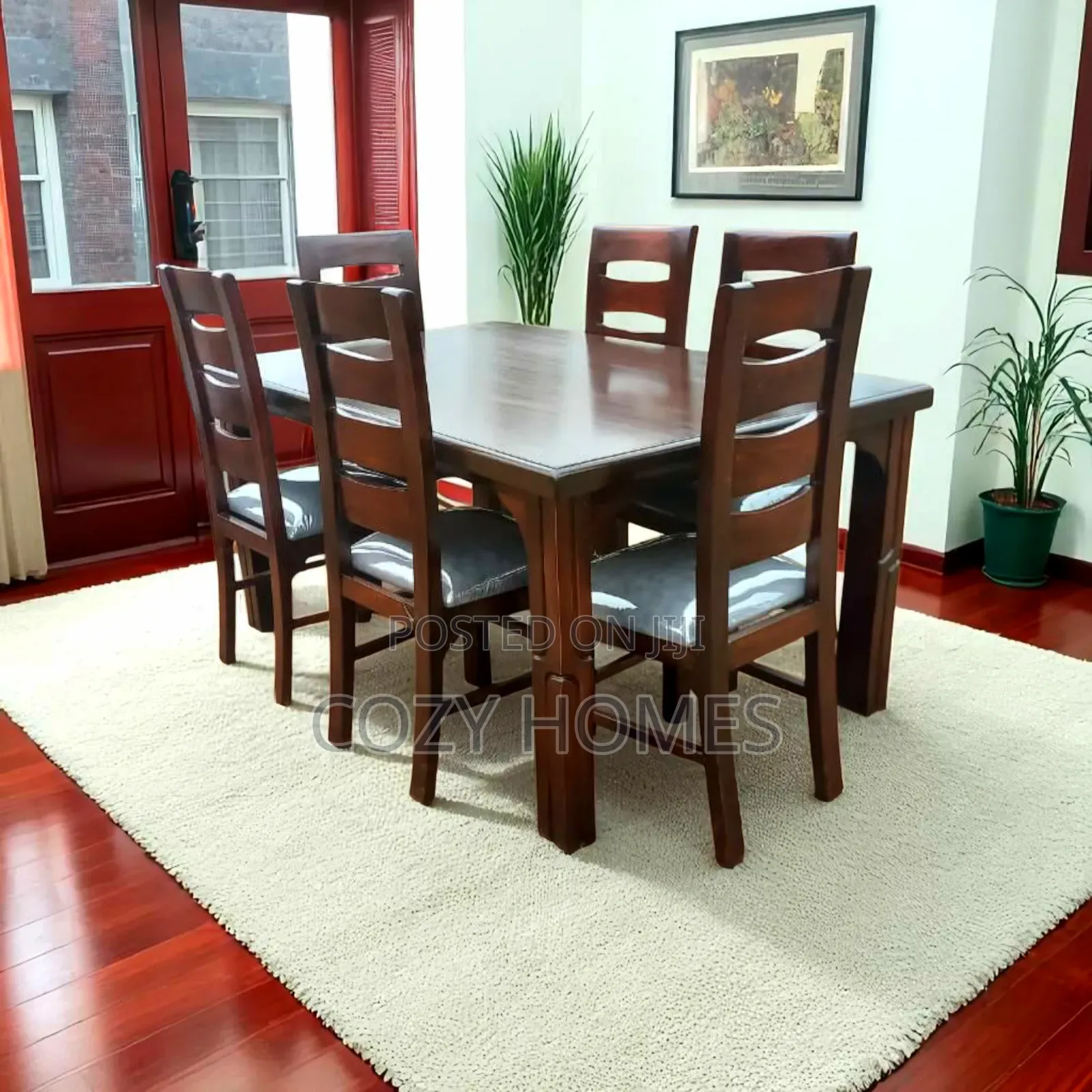 Dining Table a Welcoming All Wooden 6 Seater Dining Table